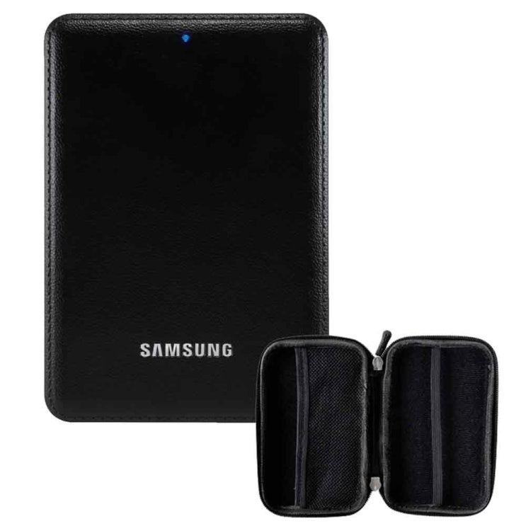  삼성전자 외장하드 J3 + 파우치, 2TB, 블랙