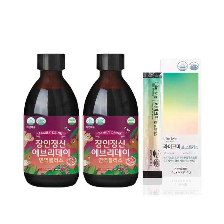 장인정신에브리데이 장인정신 에브리데이 면역플러스 280ml 2병+ 스트레스젤리14포 1박스 (1세트) 푸어러2개 증정, 280ml x 2개, 없음 추천해요