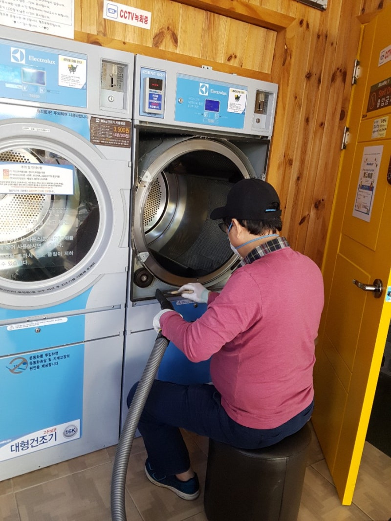 안성공도 워시엔조이셀프빨래방 건조기 청소하는 날 : 네이버 블로그