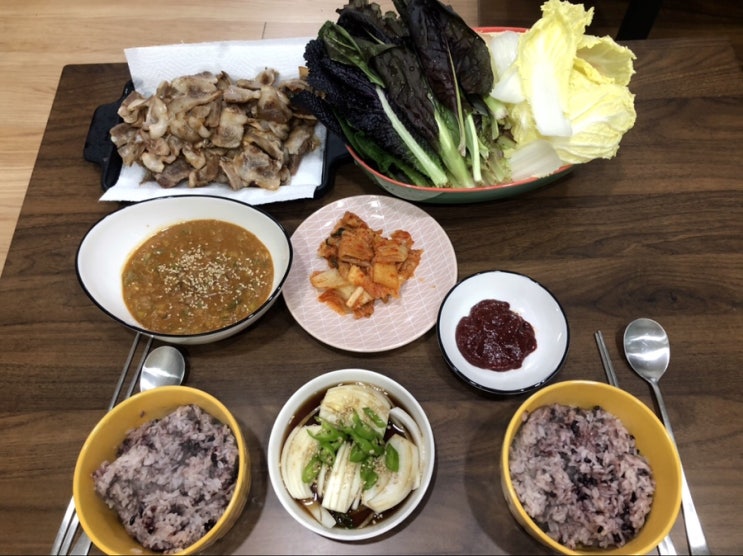  쌈밥!집에서즐기기