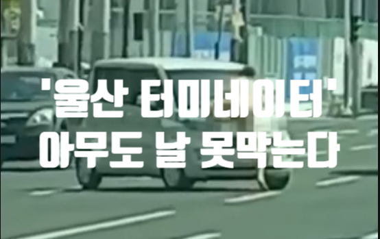  대낮에 팬티 한장 안걸친 '울산 터미네이터' 도대체 무슨 일이야 유튜브 동영상링크