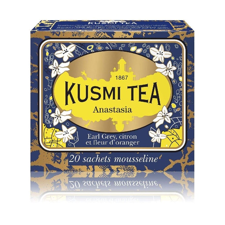 쿠스미 티 KUSMI TEA 아나스타샤 얼그레이 20 티백 1 팩, 상세페이지참조 추천해요 쿠스미 티 KUSMI TEA 아나스타샤 얼그레이 20 티백 1 팩, 상세페이지참조 추천해요