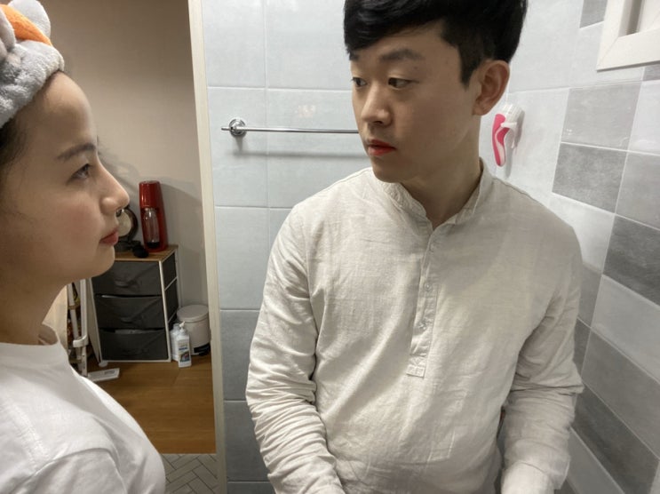  여자친구 화장해주고 올리브영클렌저로 지우기 이색데이트(ft.바닐라코 클렌징밤)_올영추천템!!