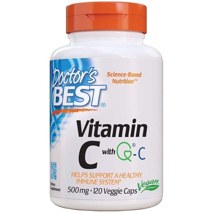  Doctors Best 비타민 C 항산화 Vitamin 500mg 120베지캡 1개 120