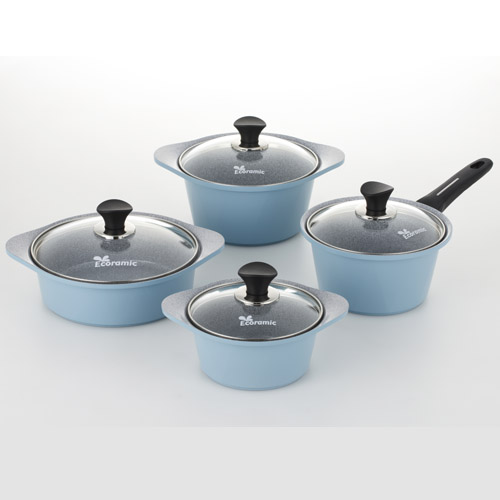 에코라믹 통주물 스톤 냄비세트 펄블루 4p, 1세트, 16cm,18cm,20cm,22cm 추천해요 에코라믹 통주물 스톤 냄비세트 펄블루 4p, 1세트, 16cm,18cm,20cm,22cm 추천해요