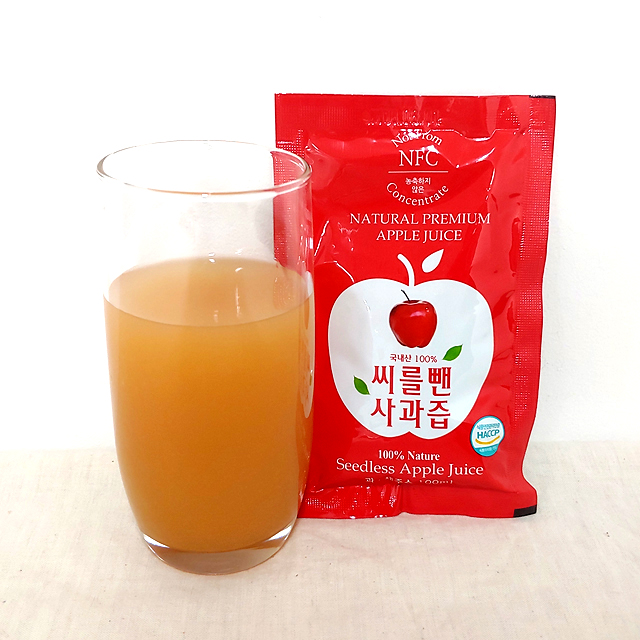 HACCP NFC 씨를 뺀 사과즙 100ml x 90포 추천해요 HACCP NFC 씨를 뺀 사과즙 100ml x 90포 추천해요