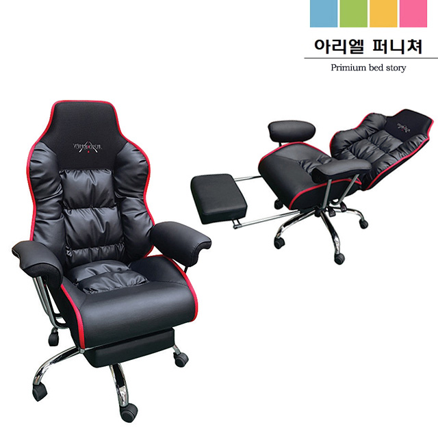   아리엘퍼니처 당일발송자이언트침대형의자 게이밍의자 초코블랙