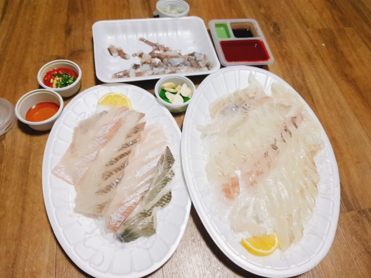  호매실 횟집 포장
