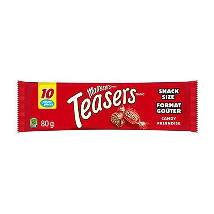  몰티저스 스낵사이즈 초콜릿 캔디 볼 80g10개입 Maltesers Snack Size Chocolates 28oz10P 1팩