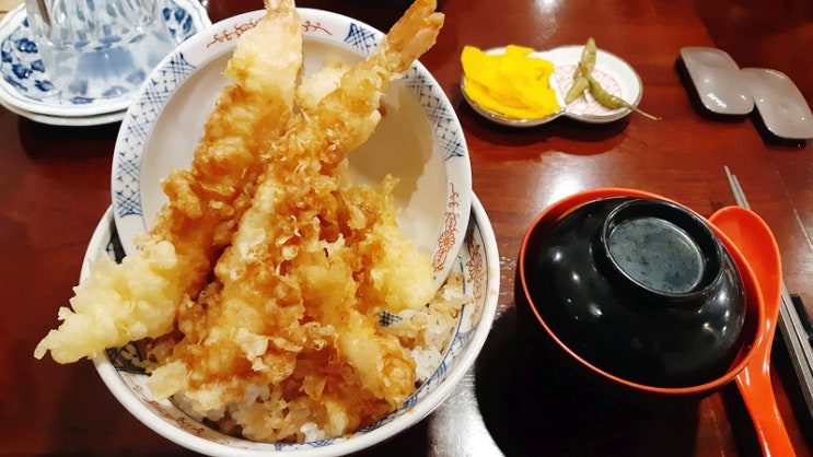  오늘의 런치 '아키미츠 텐동' 종로타워 지하 텐돈맛집