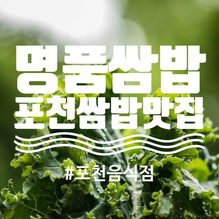  포천 명품쌈밥 #봄나들이 #포천나들이 #포천여행