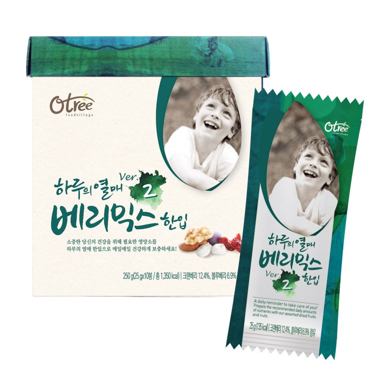 (로켓배송)오트리 하루의 열매 베리믹스 Ver2 혼합견과, 25g, 10개 추천해요