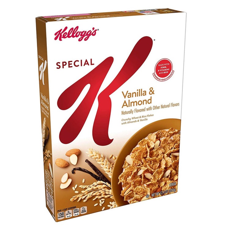  쇼핑정보,  Special K 스페셜K 시리얼 바닐라앤아몬드 352g 4개 Vanilla and Almond 124oz 4Pack : 오늘의 핫딜