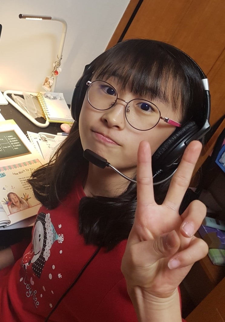  어학용 헤드셋으로 무난한 삼성 SHS-100V/B 딸아이 두달 사용기