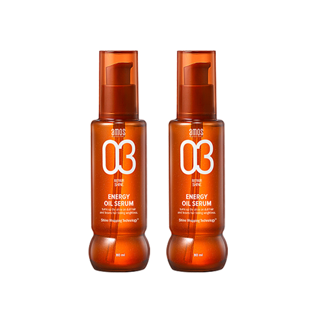   아모스 리페어 샤인 에너지 오일 세럼 11 헤어에센스 80ml 2개