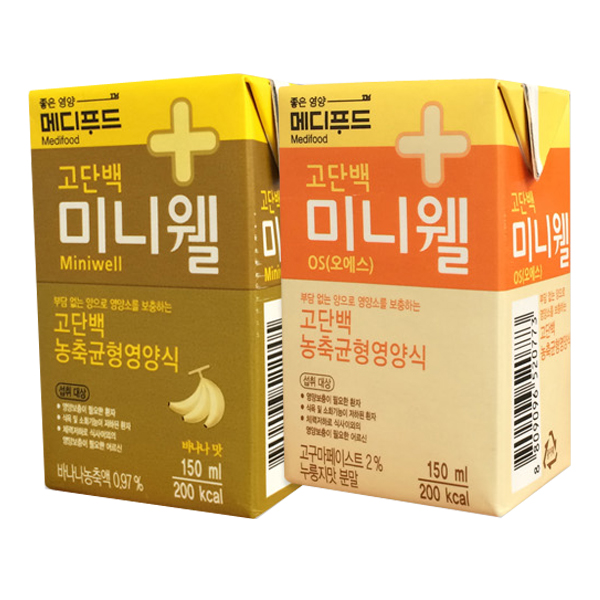  [뜨는상품][핫한상품]메디푸드 미니웰OS 고구마맛 영양보충 균형영양식, 누룽지맛, 150ml 24팩 제품을 소개합니다!!