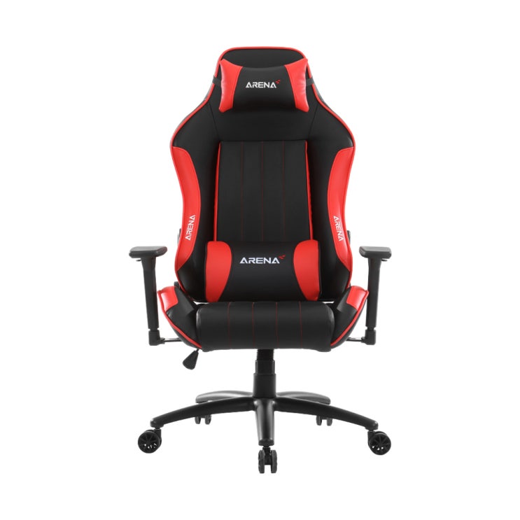   제닉스 NEW ARENAX ZERO Chair 게임용 게이밍 컴퓨터 의자 컴퓨터의자 레드