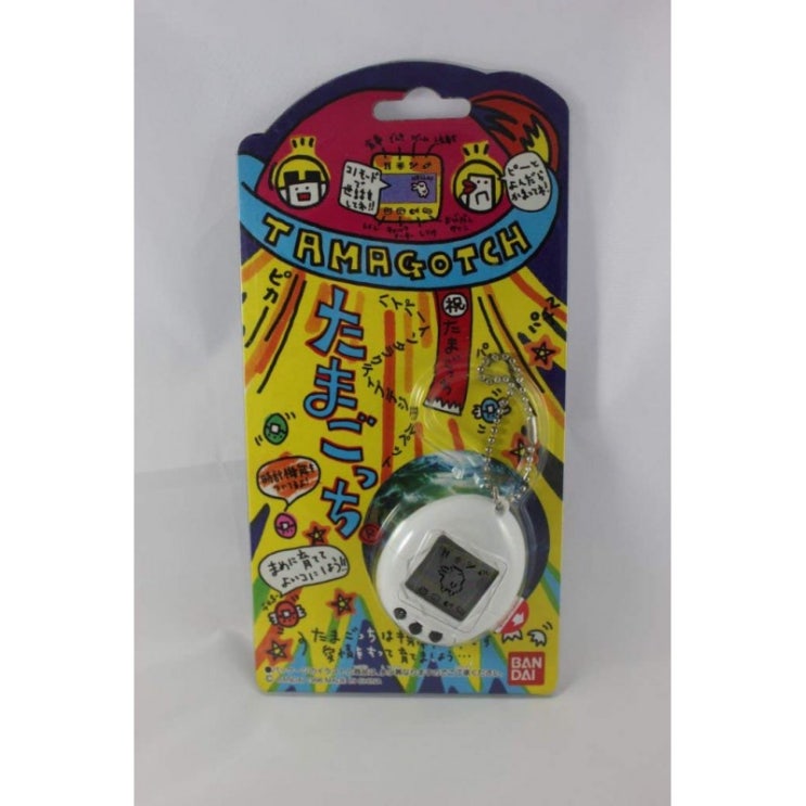  초대 다마고치 화이트 BANDAI1996 단일상품