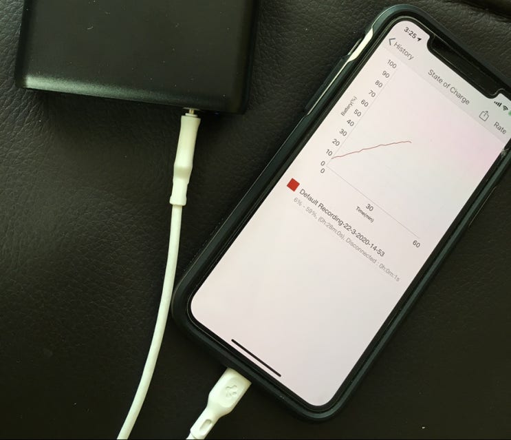 내 보조배터리/충전기 잘 산 건가? 충전속도 테스트 어플로 성능 검사하기