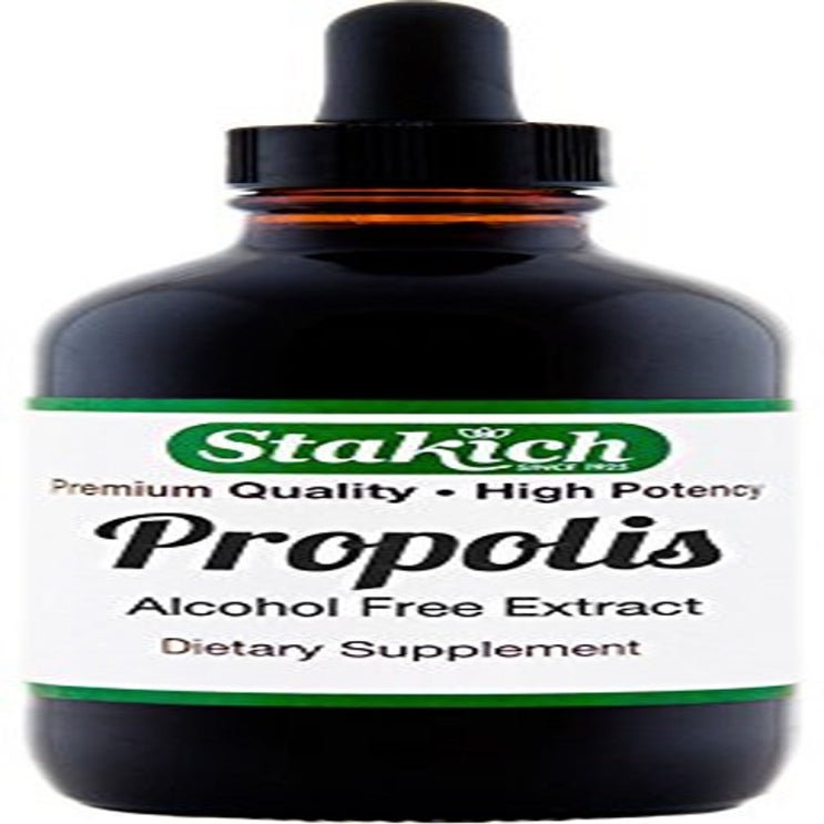 Stakich Bee Propolis 1 Ounce Liquid Extract 비염에좋은약 비염에좋은영양제 프로폴리스6000 면역력높이는영양제 코스트코프로폴리스 트루블루프로폴리스, 1개