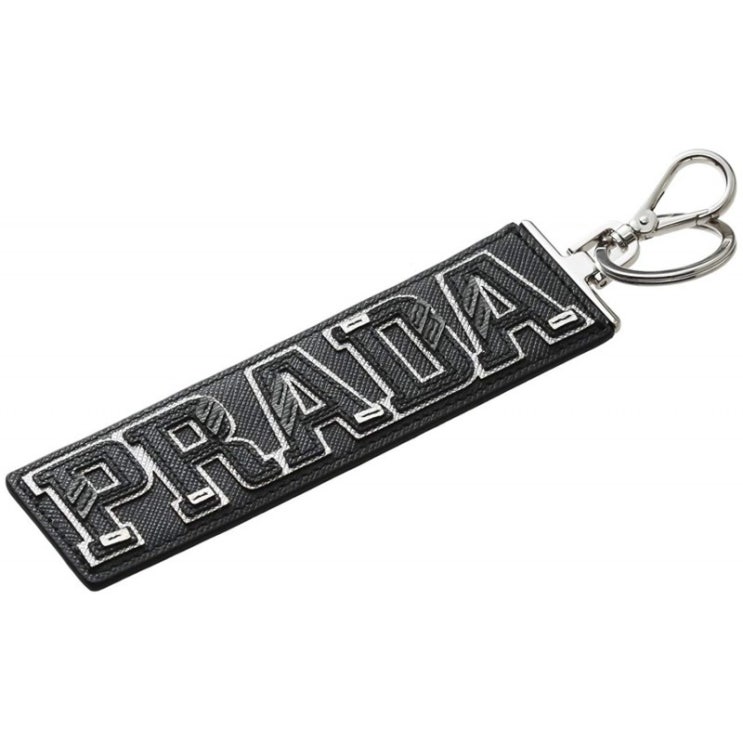   PRADA 프라다 2TL254 2EC4 F0002 TRICK PELLE 트릭 열쇠 고리 열쇠 고리 스트랩 가방 참여 NERO  블랙