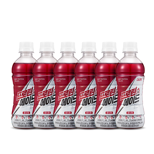 (로켓배송)칼로바이 프로틴에이드 유청단백질 WPI 헬스보충제 음료 포도맛, 320ml, 6개 추천해요 (로켓배송)칼로바이 프로틴에이드 유청단백질 WPI 헬스보충제 음료 포도맛, 320ml, 6개 추천해요