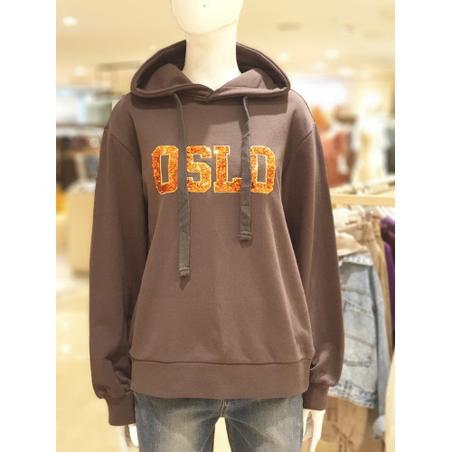   시에로19가을OSLO스팽글자수크롭후드TSSF4THF455