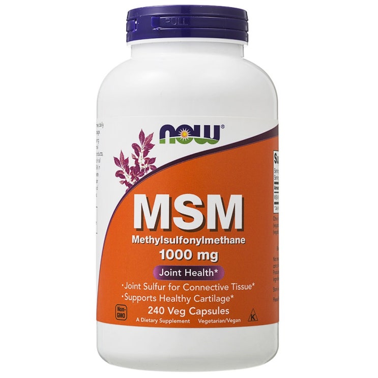 나우푸드 MSM 1000mg 베지 캡슐, 240개입, 1개 추천해요