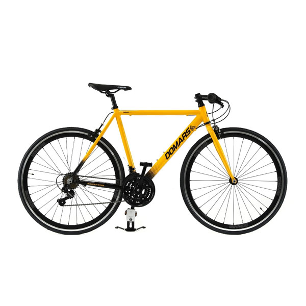 (로켓배송)도마스 19 케이던스 H21 하이브리드 자전거, 옐로우 + 블랙 추천해요