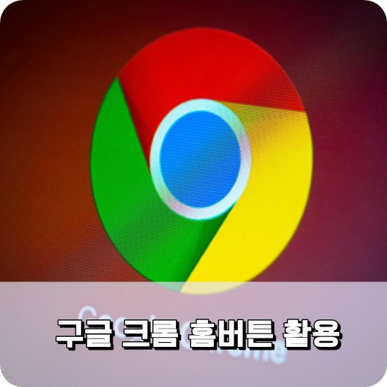  크롬 브라우저 홈버튼 활용하기 이렇게 하면?