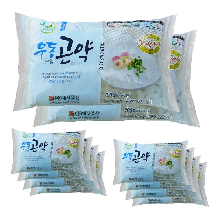  대신 곤약우동 200g 10팩