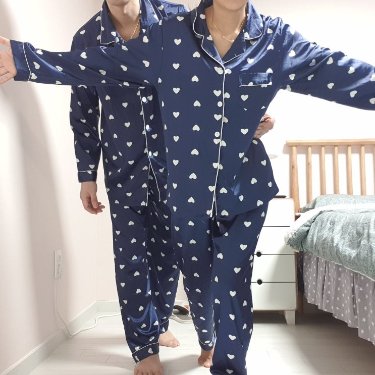  귀여운커플잠옷 구매했어요