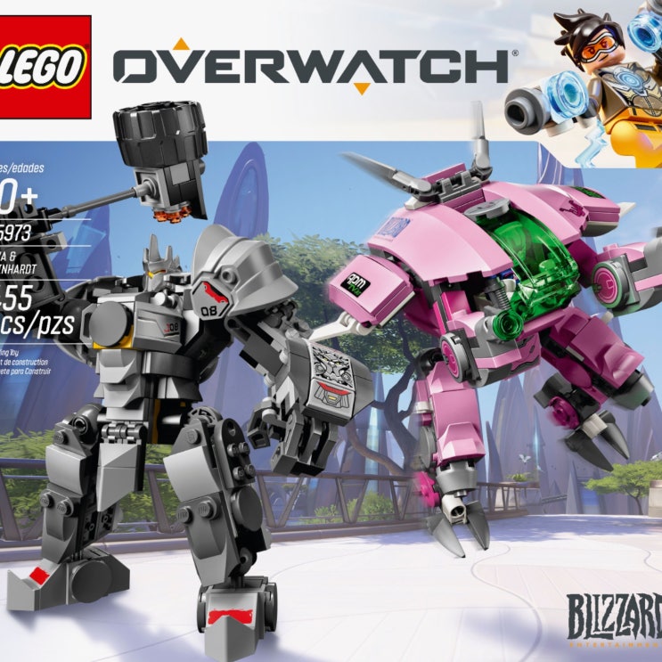  리뷰가 좋은 LEGO 레고 오버워치 디바 & 라인하르트 75973 제품을 소개합니다!!