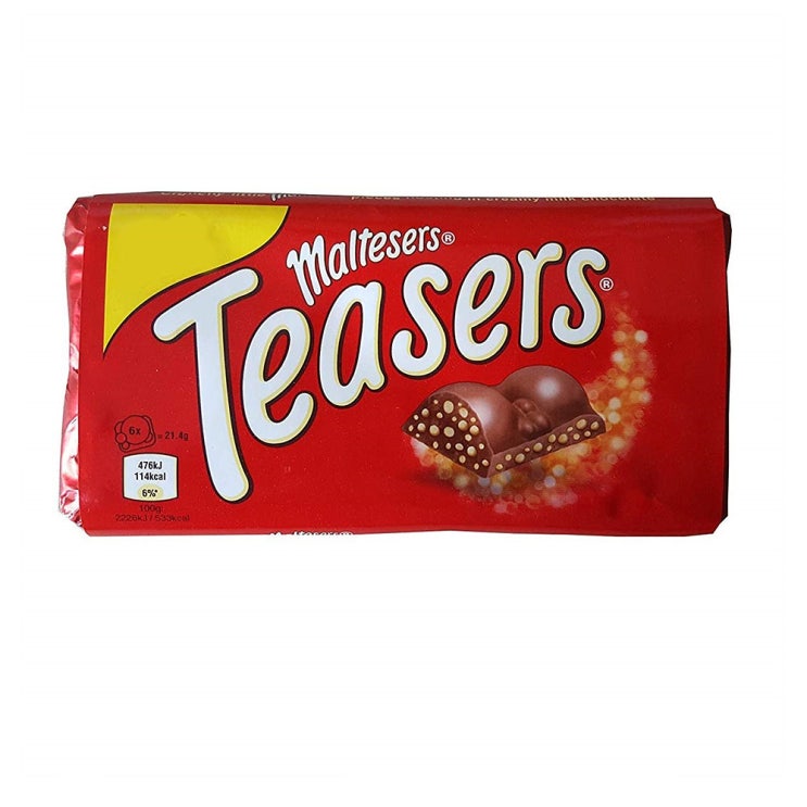   MALTESERS 몰티져스 초콜릿 바 100g 3팩 단일상품