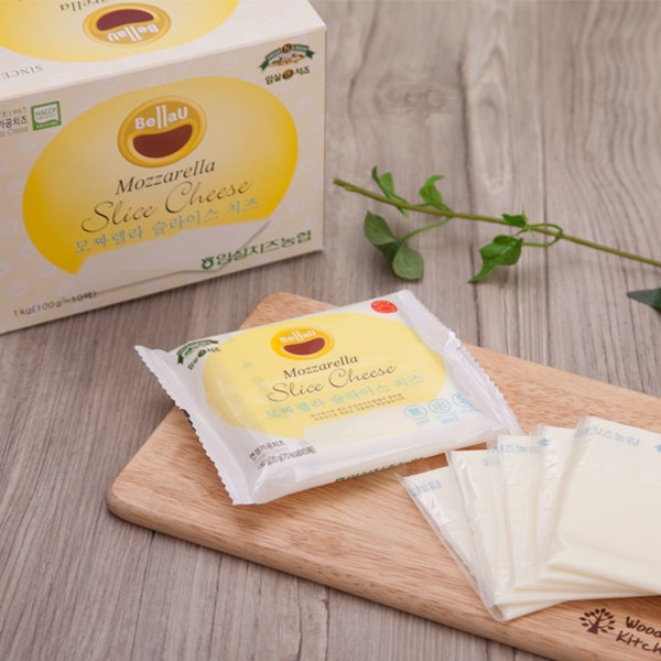 임실모짜렐라 슬라이스치즈, 1kg, 100g10개 추천해요 임실모짜렐라 슬라이스치즈, 1kg, 100g10개 추천해요