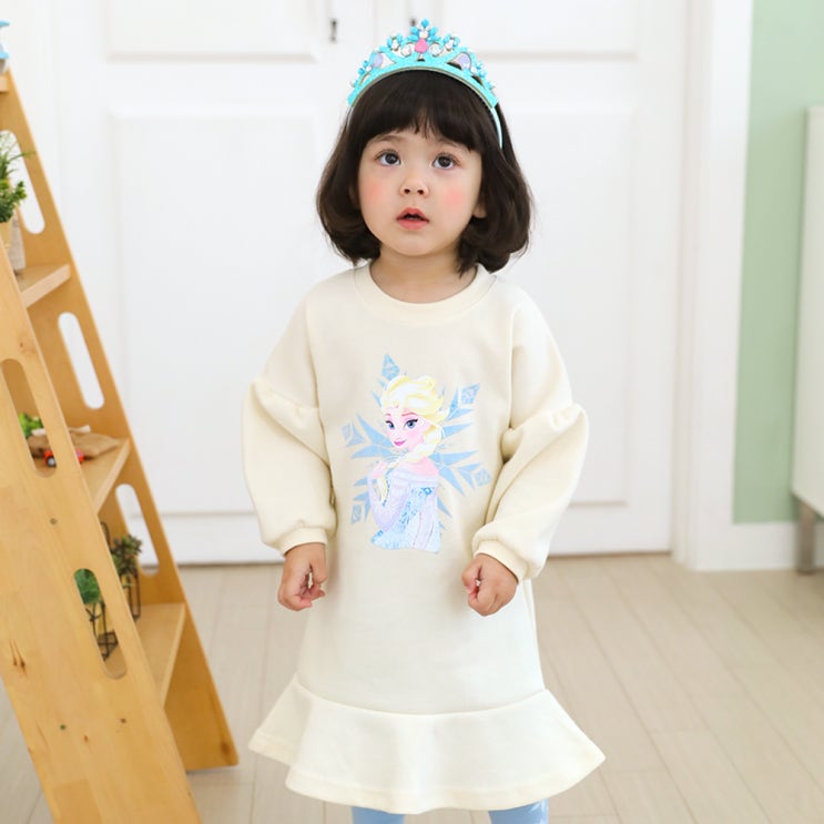  (로켓배송)리틀래빗 여아용 순백 엘사 원피스 추천해요