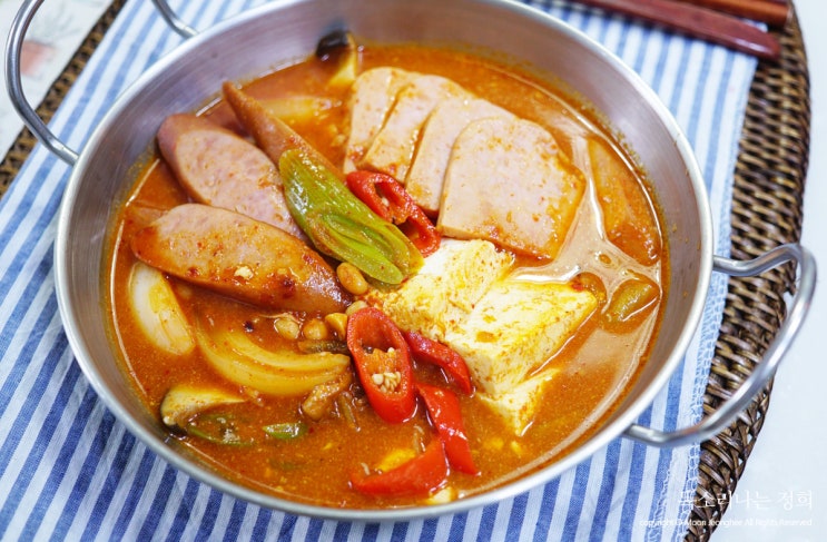  백종원 부대찌개 황금레시피 양념장이 비결이네요