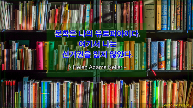  [지식과 생각을 얻는 명언] 책들의 상냥하고 정중한 논쟁