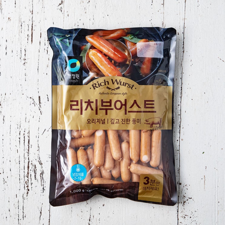  <꿀딜>청정원 리치부어스트, 1kg, 1개 최저가 정보 공유