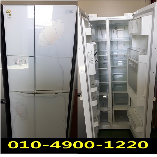  중고냉장고 LG 엘지디오스 랜덤발송 양문형냉장고 양문형 냉장고 디오스 양문형 651L