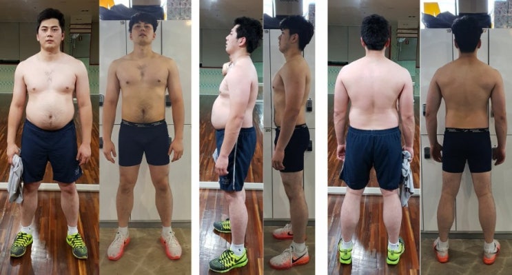  부산피티잘하는 바디체인지후기 30대직장인이 4주동안 합숙다이어트하면 얼마나 몸이 변할까?