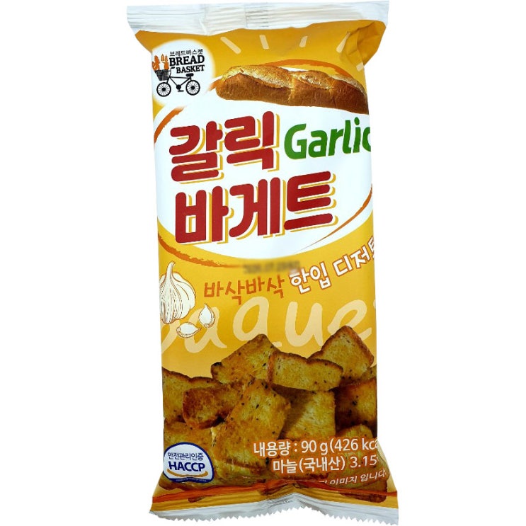 갈릭 바게트 90g-1봉 바삭바삭 한입 디저트, 1봉, 90g 추천해요