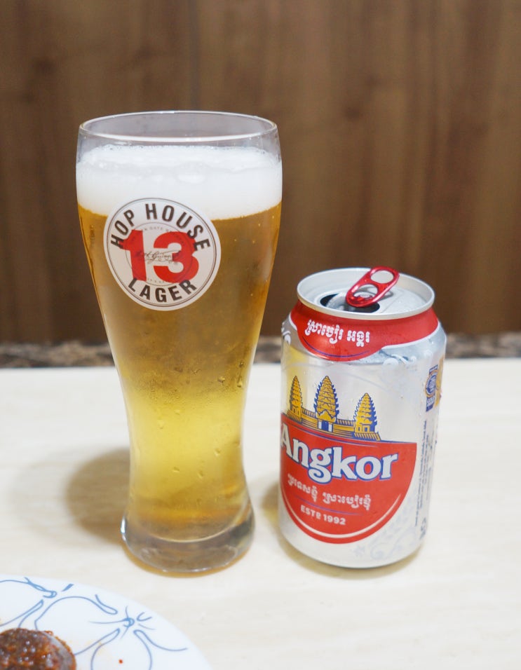  외국맥주 추천 캄보디아맥주 앙코르맥주 시원하구나