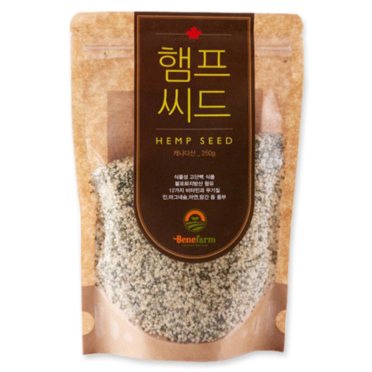 (로켓배송)베네팜 햄프씨드, 250g, 1개 추천해요