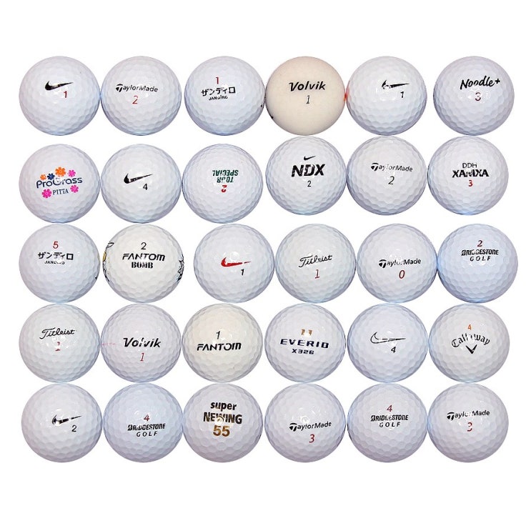 리뷰가 좋은 브랜드혼합 골프공 로스트볼 A, 30개 제품을 소개합니다!!