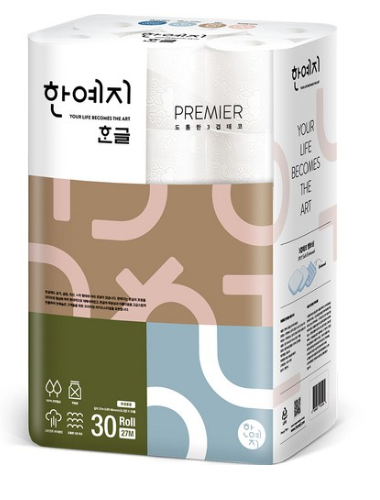  [2020년 로켓배송 리뷰] 한예지 한글 프리미어 3겹 롤화장지 27m 265개 상품평