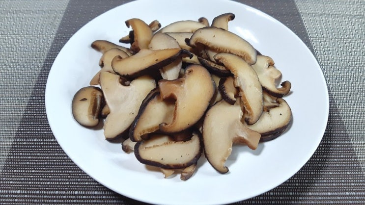 김수미 표고버섯볶음 수미네반찬 버터표고버섯볶음 만드는법 표고버섯요리