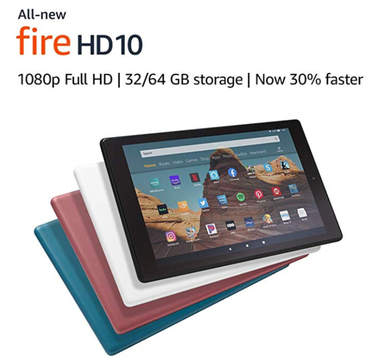 Fire HD 테블릿 -10인치  $99.99/ 아마존 직구추천 핫딜