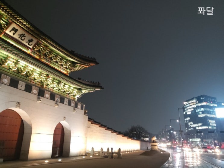 코로나사태후유증, 확찐자커밍아웃, 경복궁야간산책, 분노의 광화문광장 by 퐈이어맨달파소