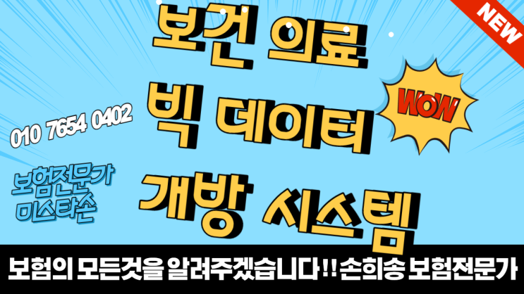  생활 주요 의료 질병 통계 데이터 공유 (보건의료빅데이터개방시스템)